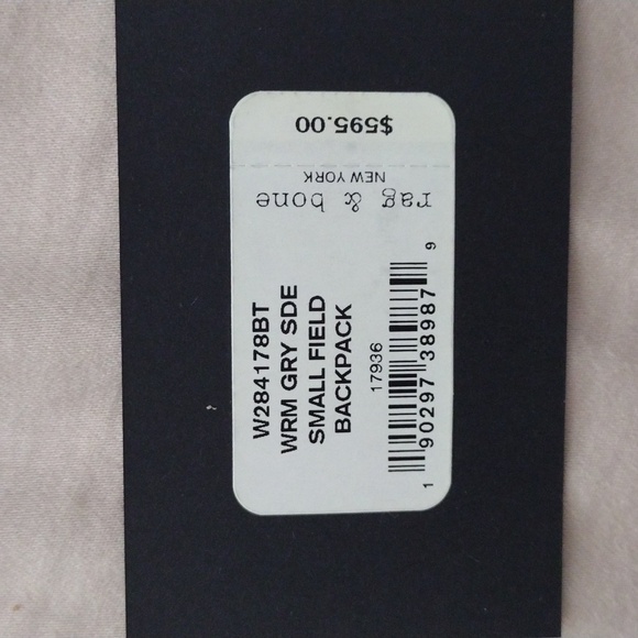 NWT Rag & Bone Tan Suede Small Backpack - Picture 11 of 11